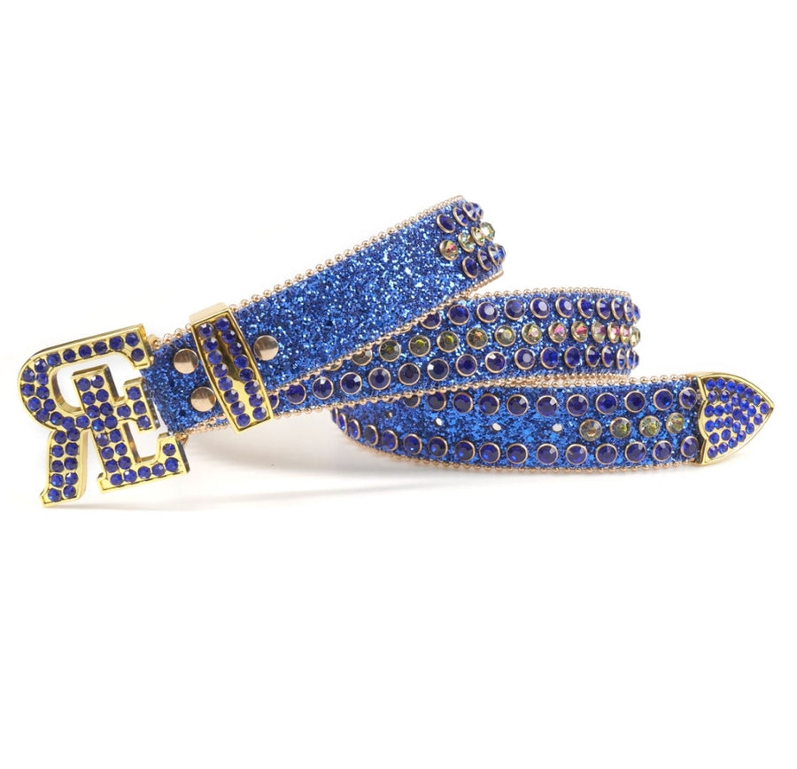 RHINESTONE STUDDED ROYAL ESTATE BELTS