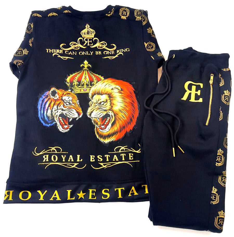 ROYAL ESTATE ONE KING SWEATSUITS 100% COTTON