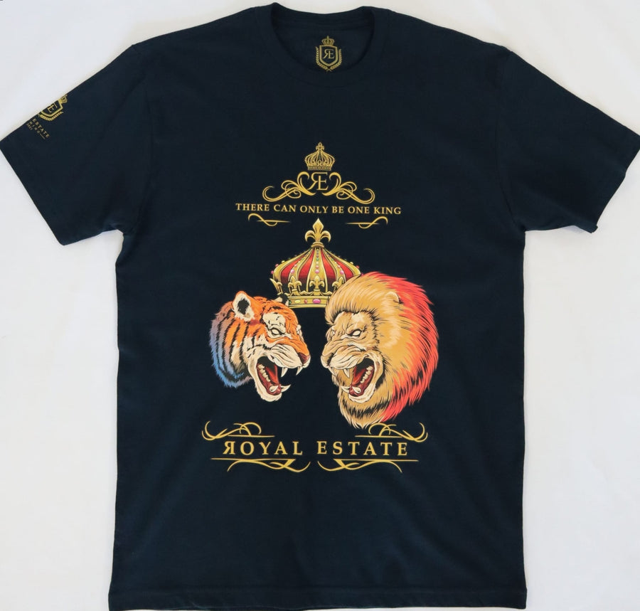 ROYAL ESTATE ONE KING T SHIRT 100% COTTON